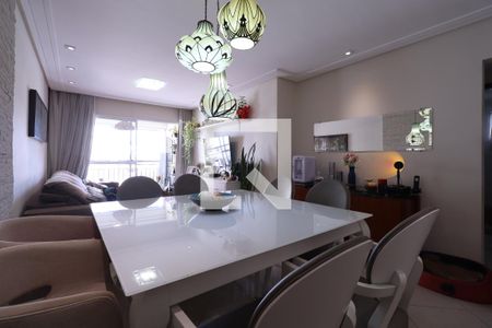 Sala de apartamento à venda com 3 quartos, 88m² em Vila Bastos, Santo André