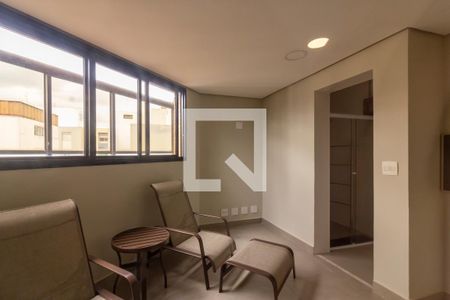 Studio para alugar com 45m², 1 quarto e 1 vagaSaúna
