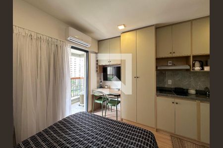 Studio  de kitnet/studio à venda com 1 quarto, 25m² em Brooklin, São Paulo