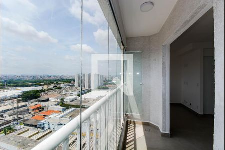 Varanda da Sala de apartamento para alugar com 1 quarto, 42m² em Vila São João, Guarulhos