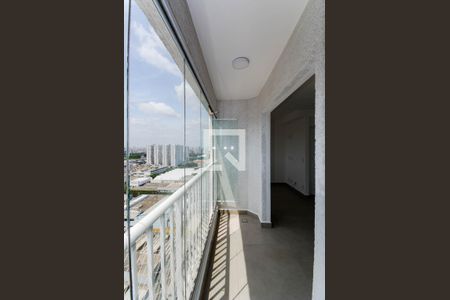Varanda da Sala de apartamento à venda com 1 quarto, 42m² em Vila São João, Guarulhos