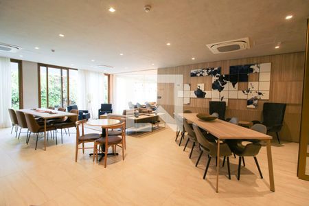 Apartamento à venda com 26m², 1 quarto e sem vagaÁrea comum - Salão de festas