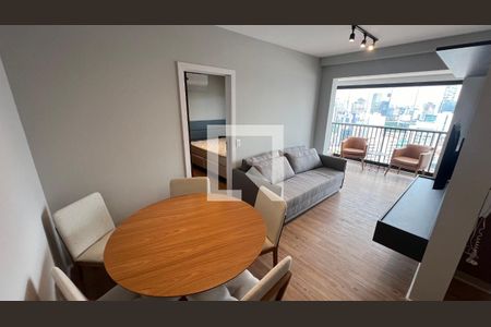 Sala de Jantar de apartamento para alugar com 1 quarto, 47m² em Pinheiros, São Paulo