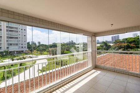 Varanda gourmet de apartamento à venda com 4 quartos, 127m² em Jurubatuba, São Paulo