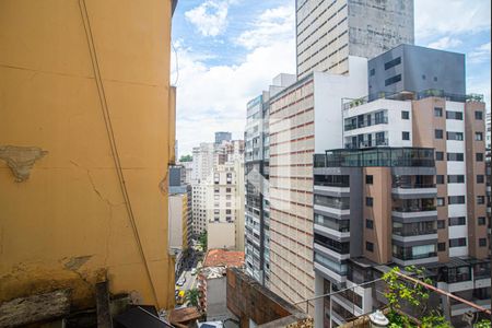 Vista da Sala de apartamento para alugar com 1 quarto, 52m² em Centro Histórico de São Paulo, São Paulo