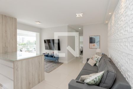 Sala de apartamento para alugar com 2 quartos, 67m² em Brooklin, São Paulo