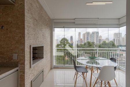 Varanda da Sala de apartamento para alugar com 2 quartos, 67m² em Brooklin, São Paulo
