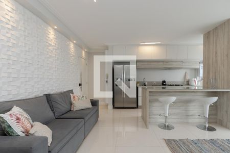 Sala de apartamento para alugar com 2 quartos, 67m² em Brooklin, São Paulo