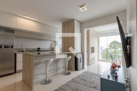 Sala de apartamento para alugar com 2 quartos, 67m² em Brooklin, São Paulo