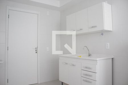Cozinha de apartamento para alugar com 1 quarto, 25m² em Vila Claudia, São Paulo