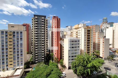 Sala - Vista de apartamento para alugar com 1 quarto, 36m² em Bela Vista, São Paulo