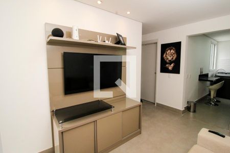 sala de apartamento para alugar com 2 quartos, 54m² em Buritis, Belo Horizonte