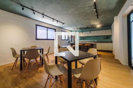 Apartamento para alugar com 25m², 1 quarto e sem vagaÁrea comum - Salão de festas