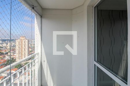 Varanda da Sala de apartamento para alugar com 3 quartos, 75m² em Vila Prudente, São Paulo