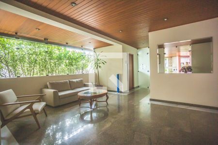 Apartamento à venda com 110m², 3 quartos e 2 vagasHall social