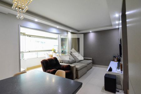 Sala de apartamento à venda com 3 quartos, 85m² em Estoril, Belo Horizonte