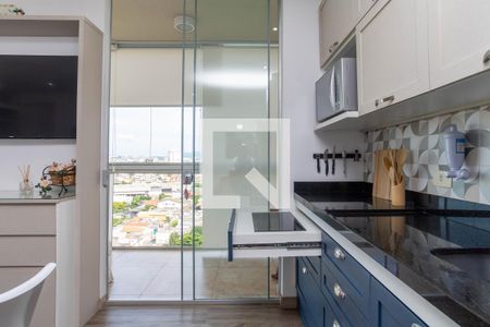 Cozinha de kitnet/studio para alugar com 1 quarto, 38m² em Vila Augusta, Guarulhos