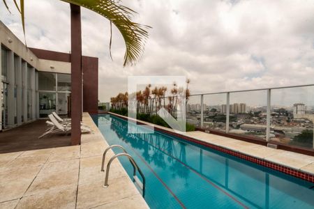 Área comum - Piscina de kitnet/studio para alugar com 1 quarto, 38m² em Vila Augusta, Guarulhos