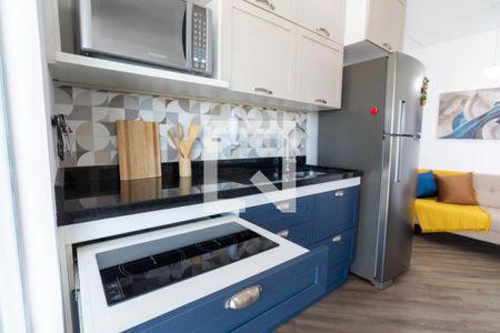 Cozinha de kitnet/studio para alugar com 1 quarto, 38m² em Vila Augusta, Guarulhos