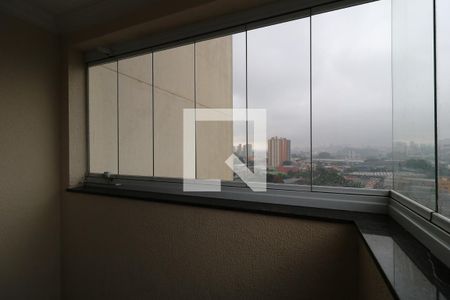 Varanda da Sala de apartamento para alugar com 1 quarto, 56m² em Casa Branca, Santo André