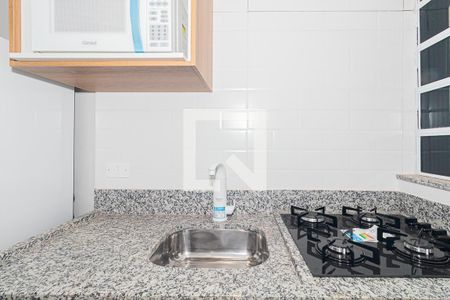 Cozinha  de apartamento para alugar com 1 quarto, 25m² em Vila Medeiros, São Paulo