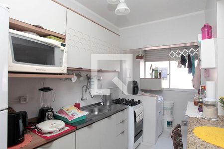 Apartamento à venda com 46m², 1 quarto e sem vagaCozinha + Área de Serviço