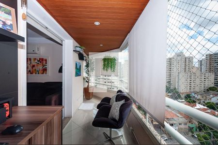 Varanda de apartamento à venda com 3 quartos, 110m² em Vila Anglo Brasileira, São Paulo