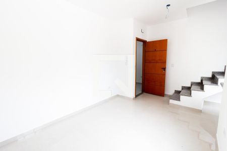 Sala de apartamento à venda com 2 quartos, 86m² em Vila Homero Thon, Santo André