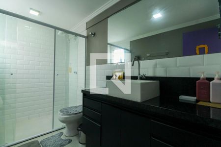 Casa à venda com 420m², 4 quartos e 3 vagasBanheiro da Área Gourmet