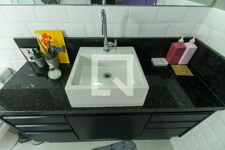 Casa à venda com 420m², 4 quartos e 3 vagasBanheiro da Área Gourmet