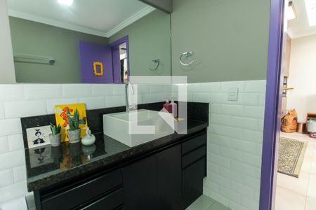 Casa à venda com 420m², 4 quartos e 3 vagasBanheiro da Área Gourmet