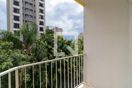 Varanda da Sala de apartamento para alugar com 2 quartos, 61m² em Vila Amalia (zona Norte), São Paulo