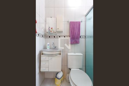 Banheiro da Suíte de casa à venda com 3 quartos, 97m² em Vila Isolina Mazzei, São Paulo