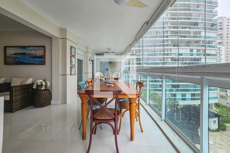 Varanda de apartamento para alugar com 2 quartos, 100m² em Vila Alzira, Guarujá