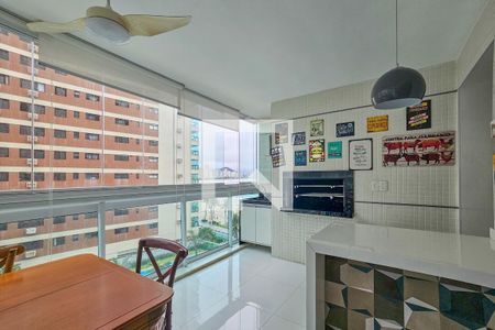 Varanda de apartamento para alugar com 2 quartos, 100m² em Vila Alzira, Guarujá