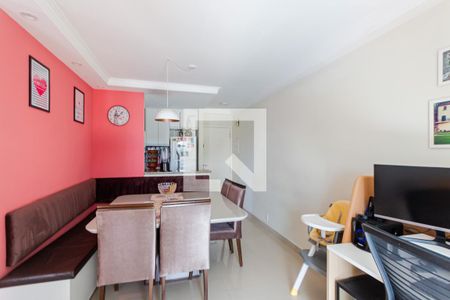 Sala de apartamento à venda com 2 quartos, 61m² em Vila Curuca, Santo André