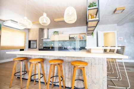 Studio para alugar com 25m², 1 quarto e sem vaga Studio para alugar com 25m², 1 quarto e sem vagaÁrea comum -Espaço gourmet