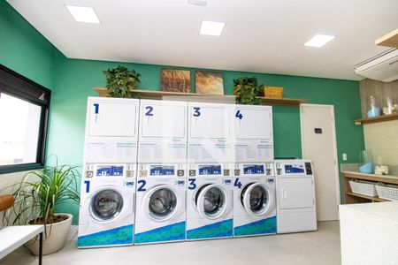 Studio para alugar com 25m², 1 quarto e sem vaga Studio para alugar com 25m², 1 quarto e sem vagaÁrea comum -Lavanderia