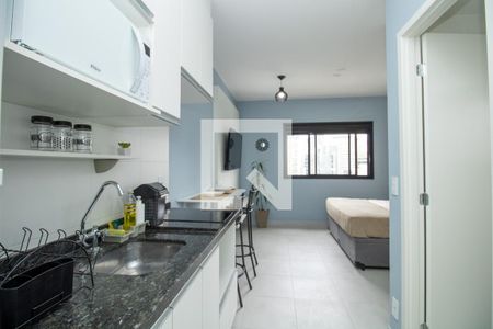 Studio de kitnet/studio para alugar com 1 quarto, 25m² em Vila Olímpia, São Paulo