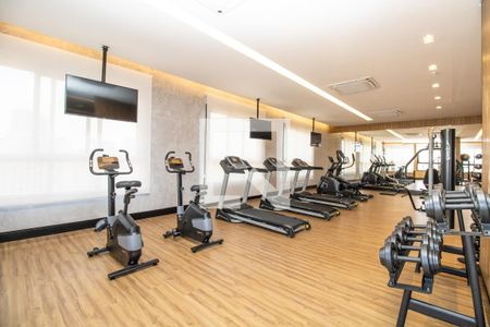 Studio para alugar com 25m², 1 quarto e sem vaga Studio para alugar com 25m², 1 quarto e sem vagaÁrea comum -Academia