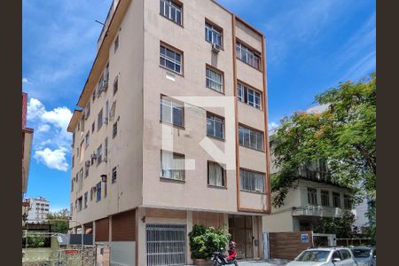 Fachada e portaria de apartamento à venda com 2 quartos, 59m² em Vila Isabel, Rio de Janeiro