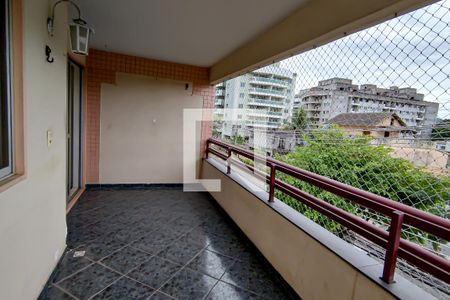 varanda de apartamento para alugar com 3 quartos, 80m² em Jacarepaguá, Rio de Janeiro