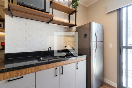 Studio à venda com 27m², 1 quarto e sem vagaCozinha