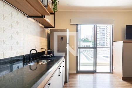 Studio à venda com 27m², 1 quarto e sem vagaCozinha