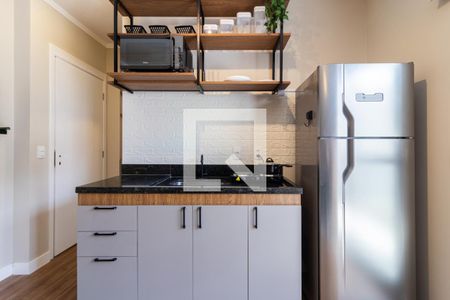 Studio à venda com 27m², 1 quarto e sem vagaCozinha