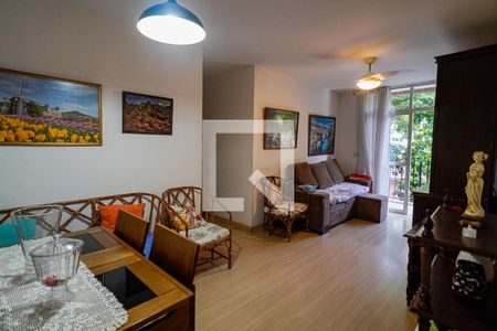 Sala de apartamento à venda com 3 quartos, 161m² em Vital Brasil, Niterói