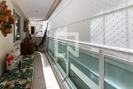 Varanda da Sala de apartamento à venda com 2 quartos, 78m² em Grajaú, Rio de Janeiro