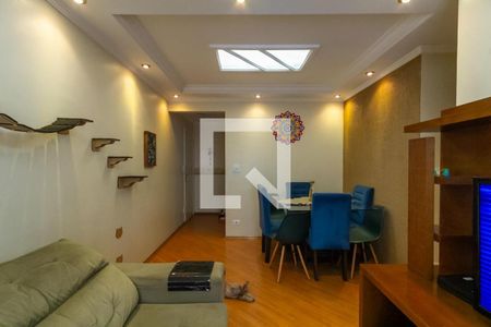 Sala de apartamento à venda com 3 quartos, 68m² em Bairro dos Casa, São Bernardo do Campo
