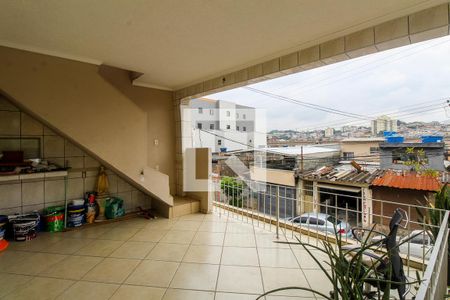 Varanda da Sala de casa para alugar com 2 quartos, 120m² em Parque São Lucas, São Paulo