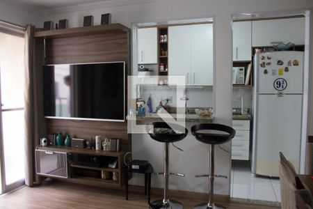 Sala/Cozinha de apartamento à venda com 2 quartos, 54m² em Morumbi , São Paulo